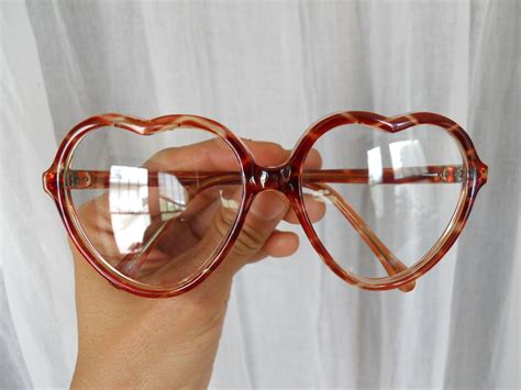 heart shaped prescription eye glasses.